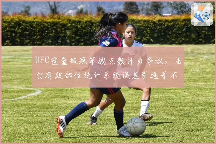 UFC重量级冠军战点数计分争议,击打有效部位统计系统误差引选手不满